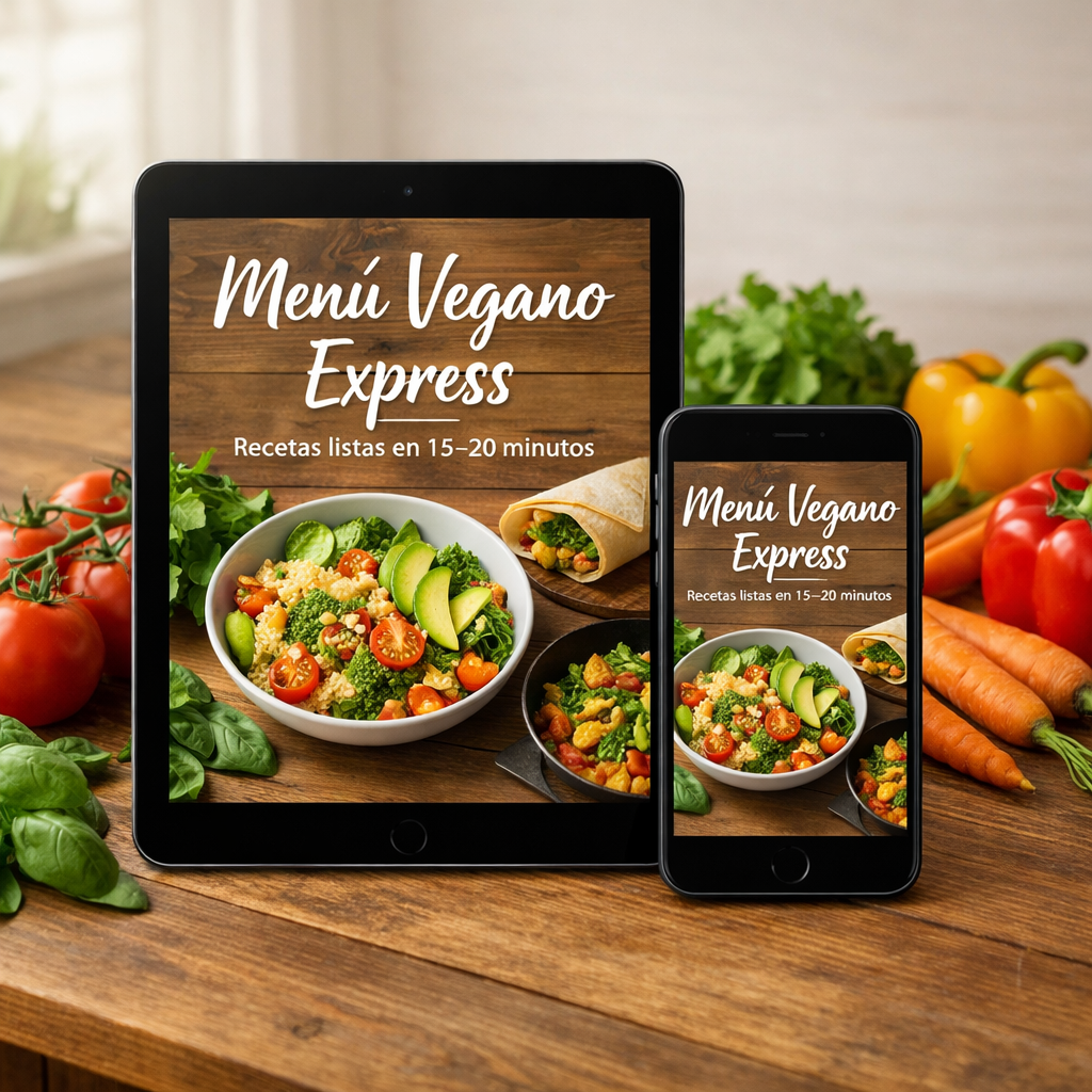 Menú Vegano Express (15–20 min)